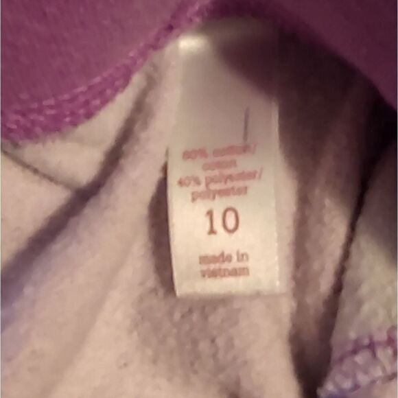 Justice brand sweat pants Size: 10 (0109) - Picture 4 of 6